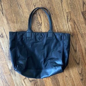 Tory Burch nylon black tote